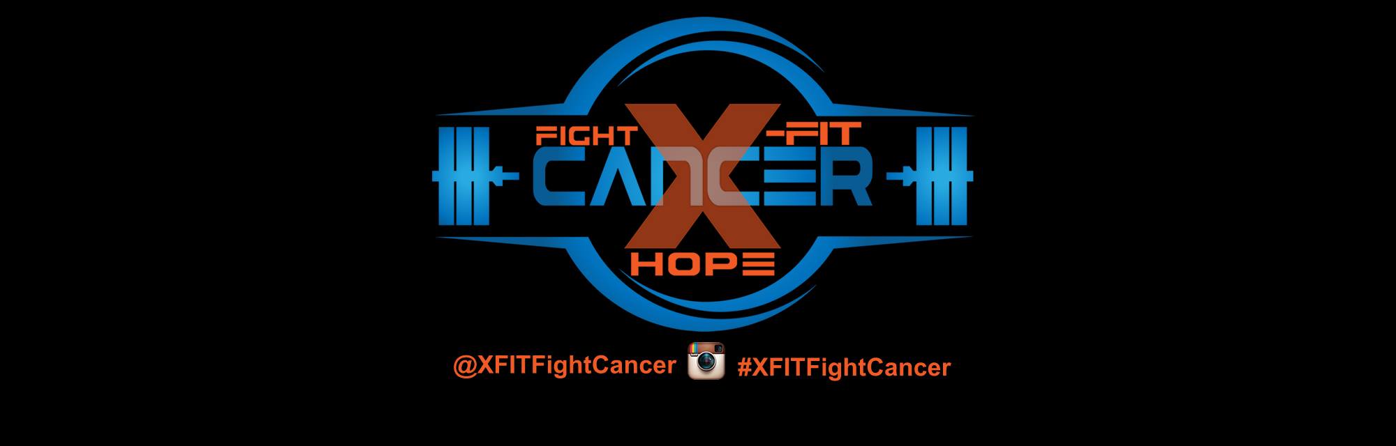 X-FIT Fight Cancer logo