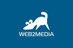 Web2Media logo